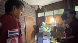 Rescue team catch python that devoured homeowner's pet cat in Thailand
