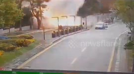Bomb blast hits Turkey's Interior Ministry in Ankara