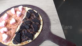 Blackpink k-pop pizza with cookie and marshmallow toppings amazes fans in Thailand