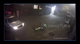 Lime Bike life: Badly parked, kicked over then deliberately crushed by a car