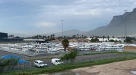 Economic Freedom Fighters March against taxi impounding By the City of Cape Town