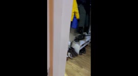 Husband is caught passionately singing Whitney Houston