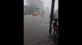 State of emergency triggered as floods submerge New York City