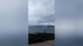 Residents on alert as Taal Volcano continues to spew gas in the Philippines