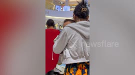 Panic as shoppers flee shooter on rampage at mall in Bangkok, Thailand