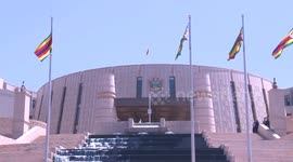 Zimbabwean president opens parliament, pledging to maintain growth momentum