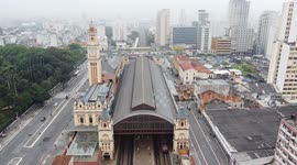 São Paulo Brazil. Unions and workers at Sabesp, Metro and CPTM declare a strike for this Tuesday, October 3, 2023