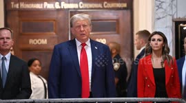 Day 2 of Trump Civil Fraud Trial in New York, NY, USA