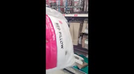 Man leaves TikTokers cracking up over 'world's thinnest pillow' barely thicker than a napkin Part 2/2