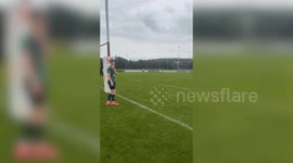 *NEW VIDEO* Funny footage shows the world's first own goal - in a rugby match