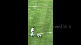 Asian Games debuts robot dogs for discus transport in world first