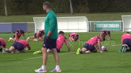 Ireland train ahead of Scotland match in Tours, France