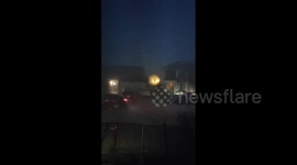 US: Severe Thunderstorms With Quarter-Sized Hail Hit Northern Texas, Power Outage Reported