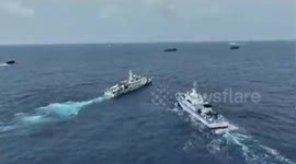 China Coast Guard harasses Philippine ships anew during its resupply mission