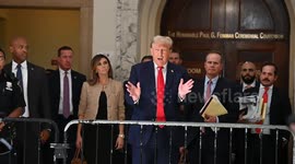 Day 3 of Trump Civil Fraud Trial in New York, NY, USA