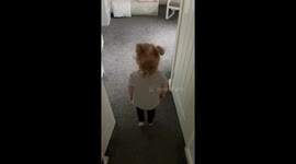 'Do you Love it?' - Cute toddler loves her new bed *Wholesome Reaction*