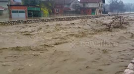 Severe flooding in Serbia