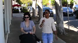 Kelly Rowland out in Beverly Hills