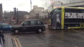 Traffic chaos at Tottenham Court Road as traffic lights powered off