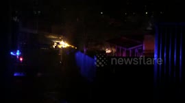 Greenwood Seattle Gas Explosion 3/9/16 Random footage