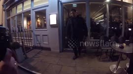 Cheryl Fernandez-Versini and Liam Payne leave London restaurant together