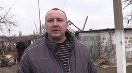 Ukraine War: OSCE inspects 6 homes in the front line town of Nikolaevka that were shelled.