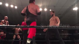 66 year old Jerry The King Lawler can still throw hands! #WWEHallofFamer
