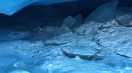 These ice fields in Canada look like an alien world
