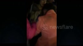 Man watches football game on site with mistress being seen by wife on TV at home