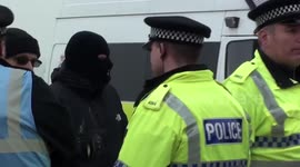 north west infidels demonstration 12th march blackpool tower