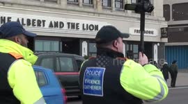 north west infidels demonstration 12th march blackpool tower