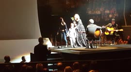 Adele invites six-year-old boy on stage