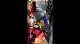 Bucket drums!
