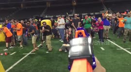 Jared's Epic Nerf Battle! WORLD RECORD
