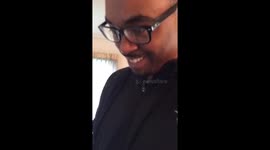 Husband's hilarious underwhelming reaction to finding out his wife's pregnant