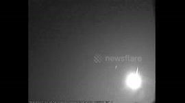 'Meteor' streaks over UK skies