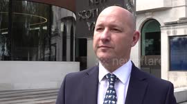 Counter Terrorism Commander Dominic Murphy speaks about assassination attempt on the Queen in London, UK