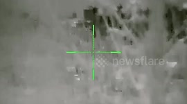 Ukrainian snipers take out Russian soldiers from distance of 1,500 metres with American rifle