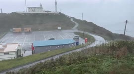 Japan: Low Pressure System Brings Gusty Winds, Heavy Rains To Northern Region 2