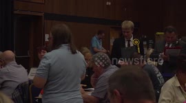Votes being counted in the Rutherglen and Hamilton West by-election,  UK
