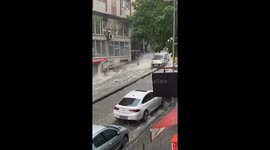Streets Turned To A Rushing River