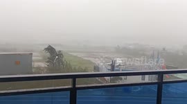 Taiwan: Typhoon Koinu Brings Highest-Ever Wind Speeds, Causing Power Outage And Damage 7