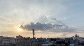 'We're at war', says Israeli PM after rocket attack launched from Gaza
