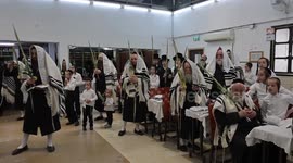 Hoshana Raba ritual held at end of week-long Sukkot in Israel