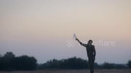 Hamas Militants Demonstrate Aerial Raid Skills