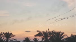 The current situation in Gaza after Hamas launched hundreds of missiles
