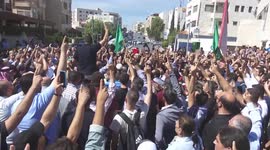 Jordanians hold rally in support of Palestinians