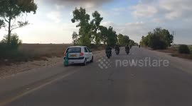 Hamas Raids Israeli Base On Gaza Border