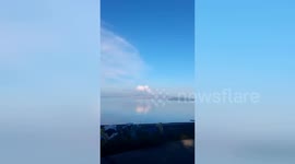 Volcanic smog triggers class suspensions as Taal Volcano spews gas in the Philippines