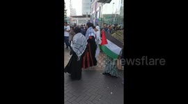 Pro-Palestine rally held in Birmingham following Hamas' attacks on Israel